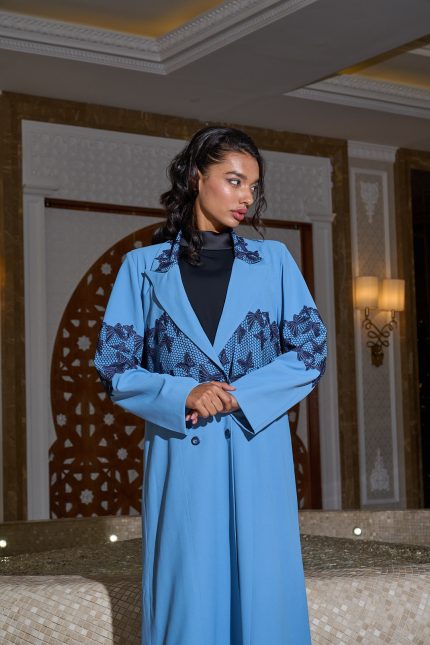Abaya Jacket -Blue